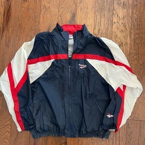 Vintage Reebok Hoody Windbreaker